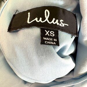 Lulu's Soft Blue XS Dress